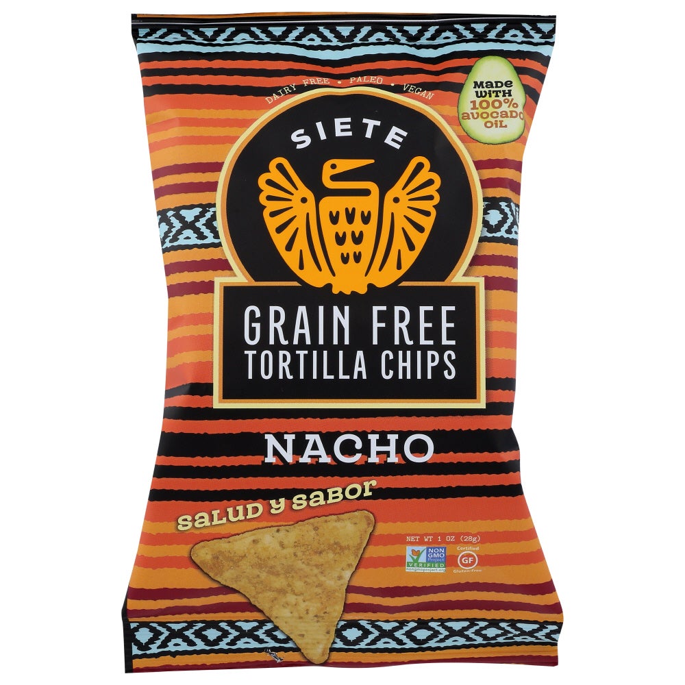 Chips, Tortilla, Nacho, Single-Serve,24 - 1 OUNCE