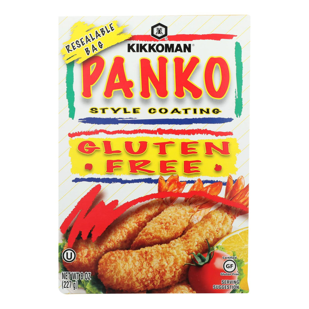 Bread Crumbs, Panko, Resealable Bag,12 - 8 OUNCE