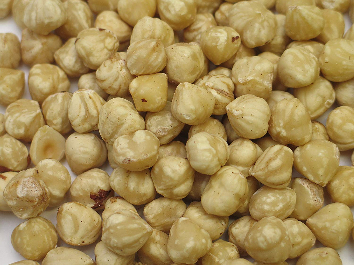 Hazelnuts, Raw Blanched,6 - 2.2 POUND