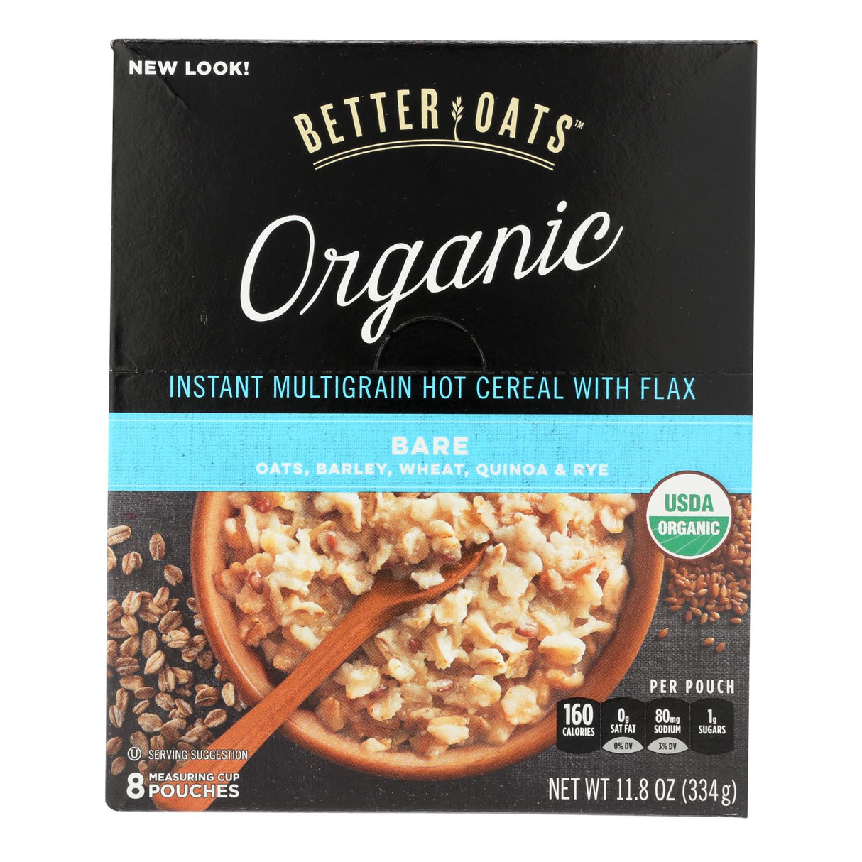 Cereal, Multigrain Hot, Instant, Single-Serve Packets,6 - 11.8 OUNCE