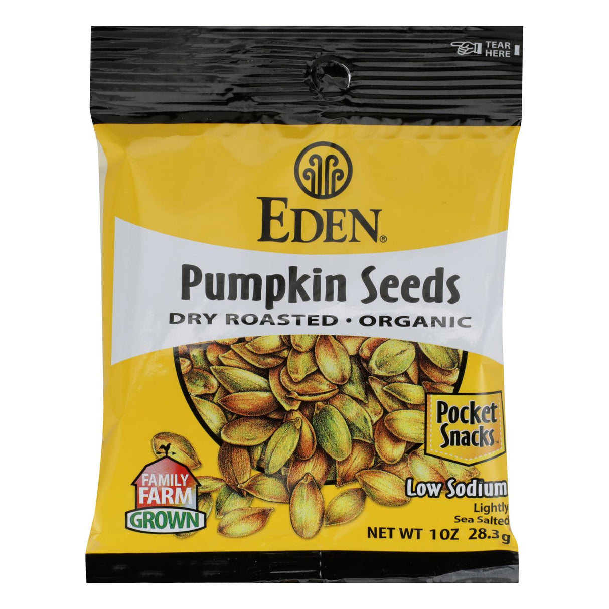 Seeds, Pumpkin, Dry Roasted & Salted, Single-Serve,12 - 1 OUNCE