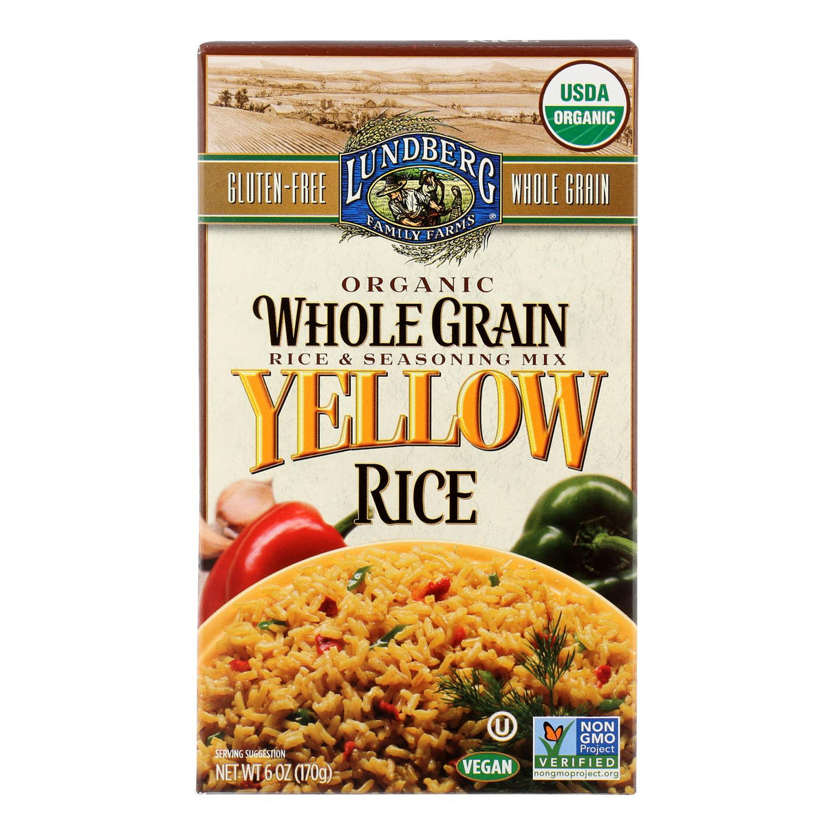 Rice Mix, Yellow, with Seasoning,6 - 6 OUNCE