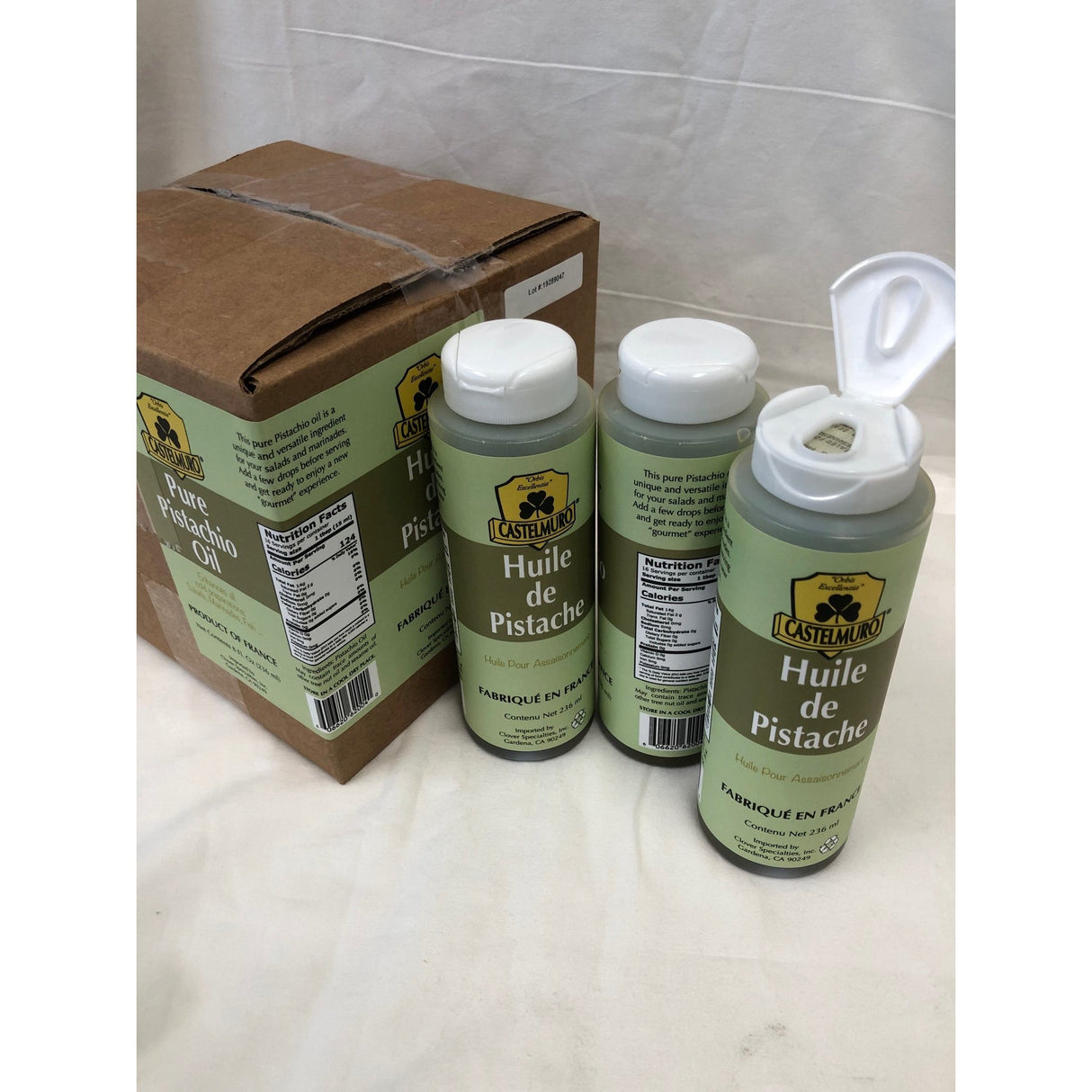 Oil, Pistachio, Castemuro Huile De,1 - 8 FLUID