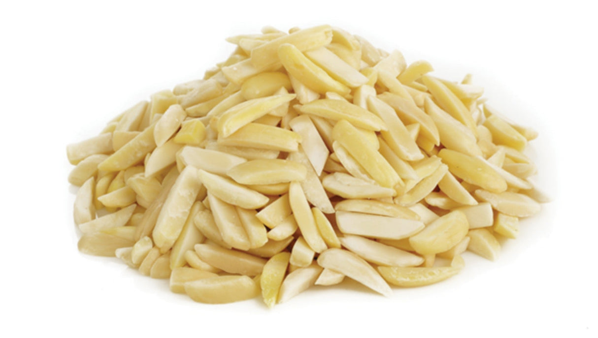 Almonds, Blanched, Slivered,1 - 25 POUND