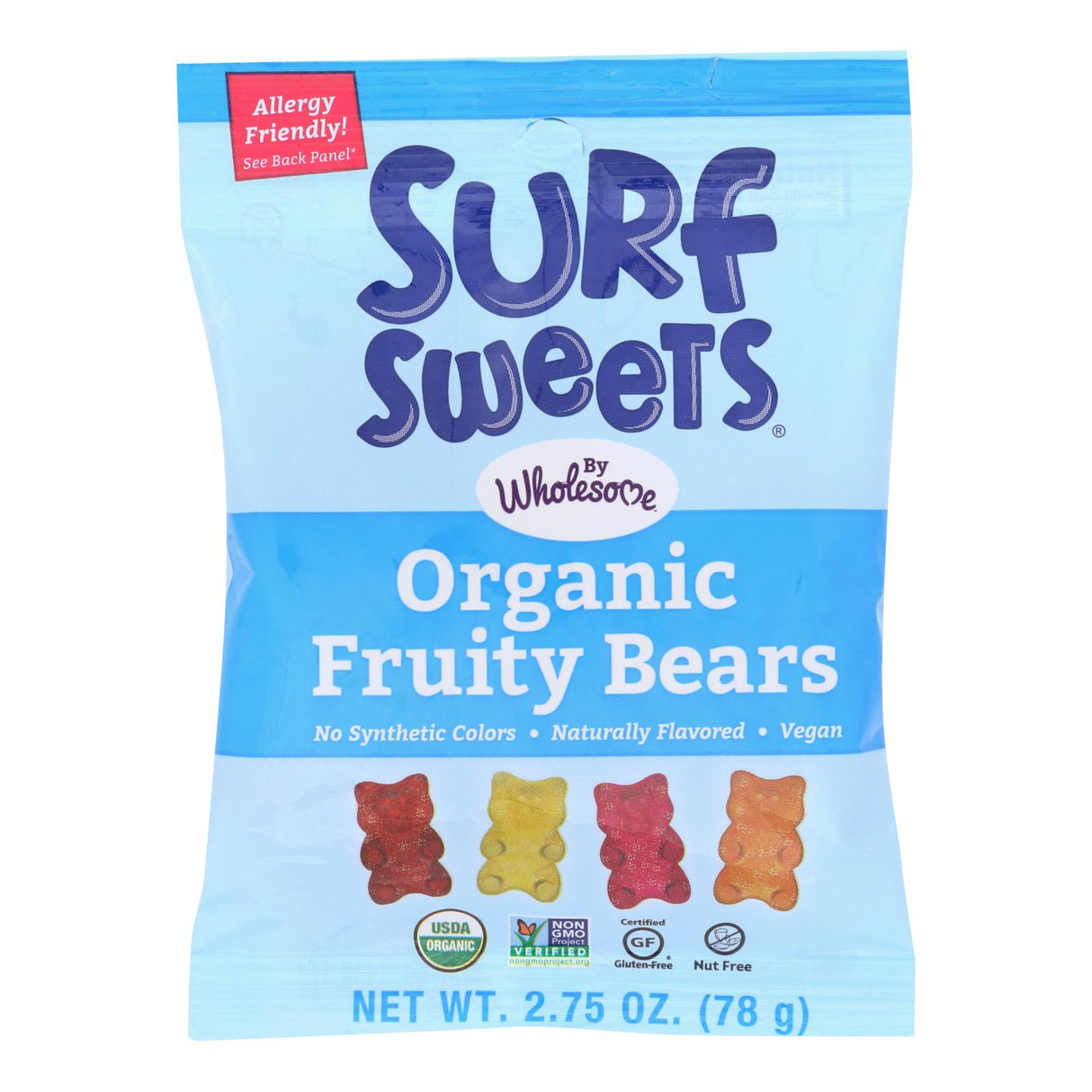 Candy, Gummy Bears,12 - 2.75 OUNCE