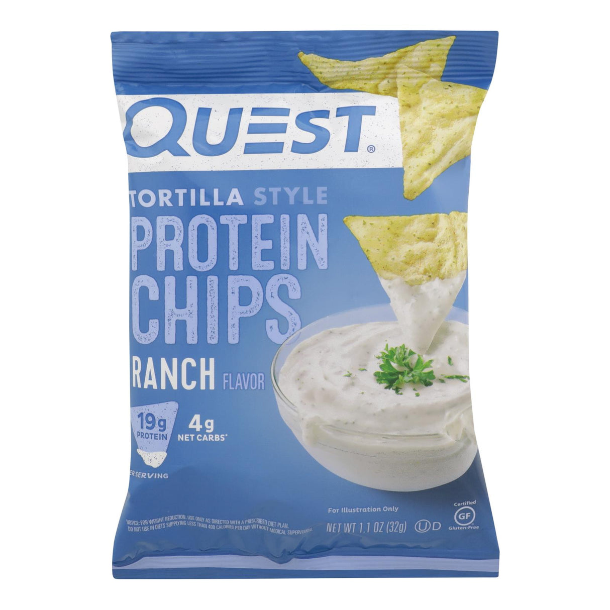 Chips, Protein, Ranch,8 - 1.1 OUNCE