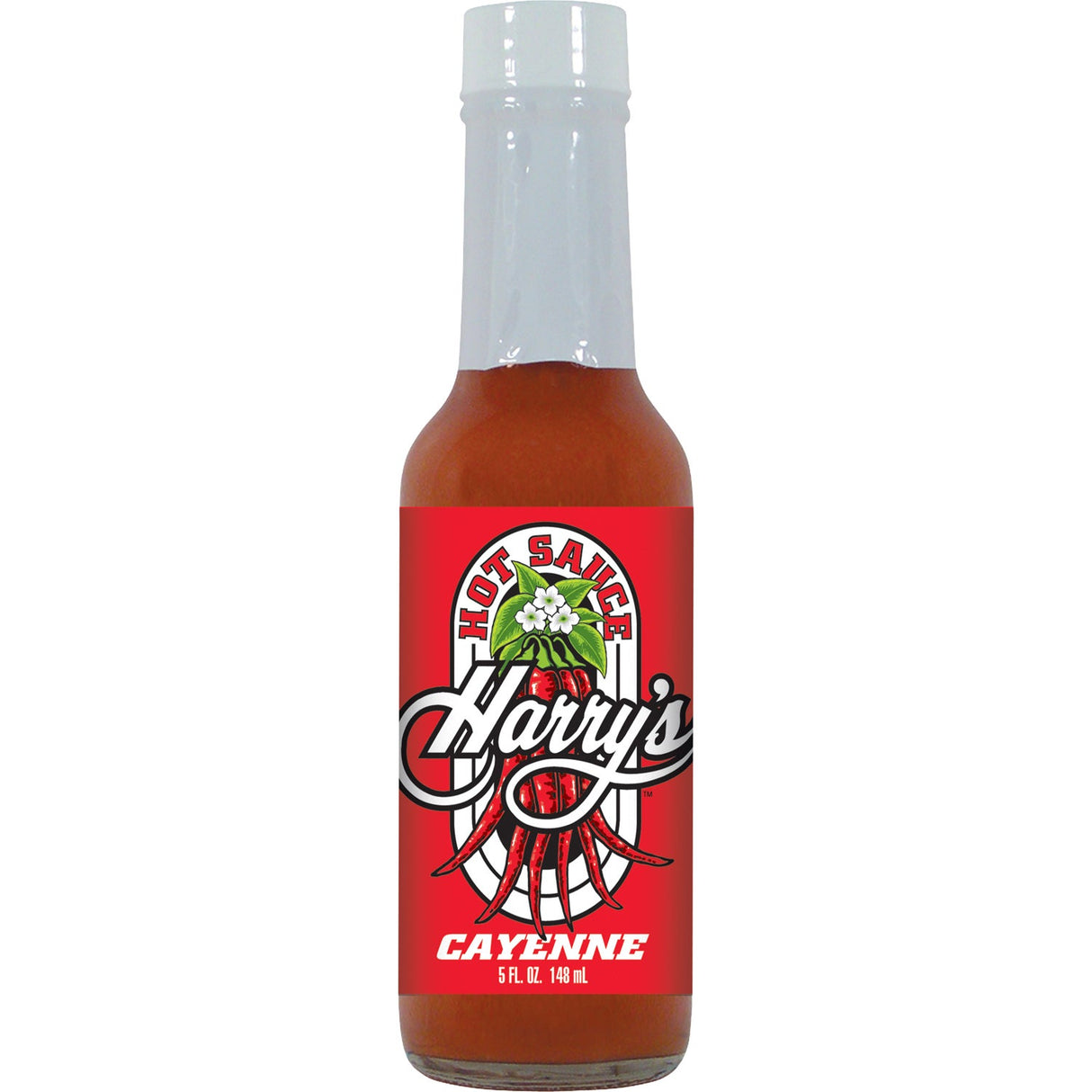 Sauce, Hot, Cayenne,24 - 5 FLUID