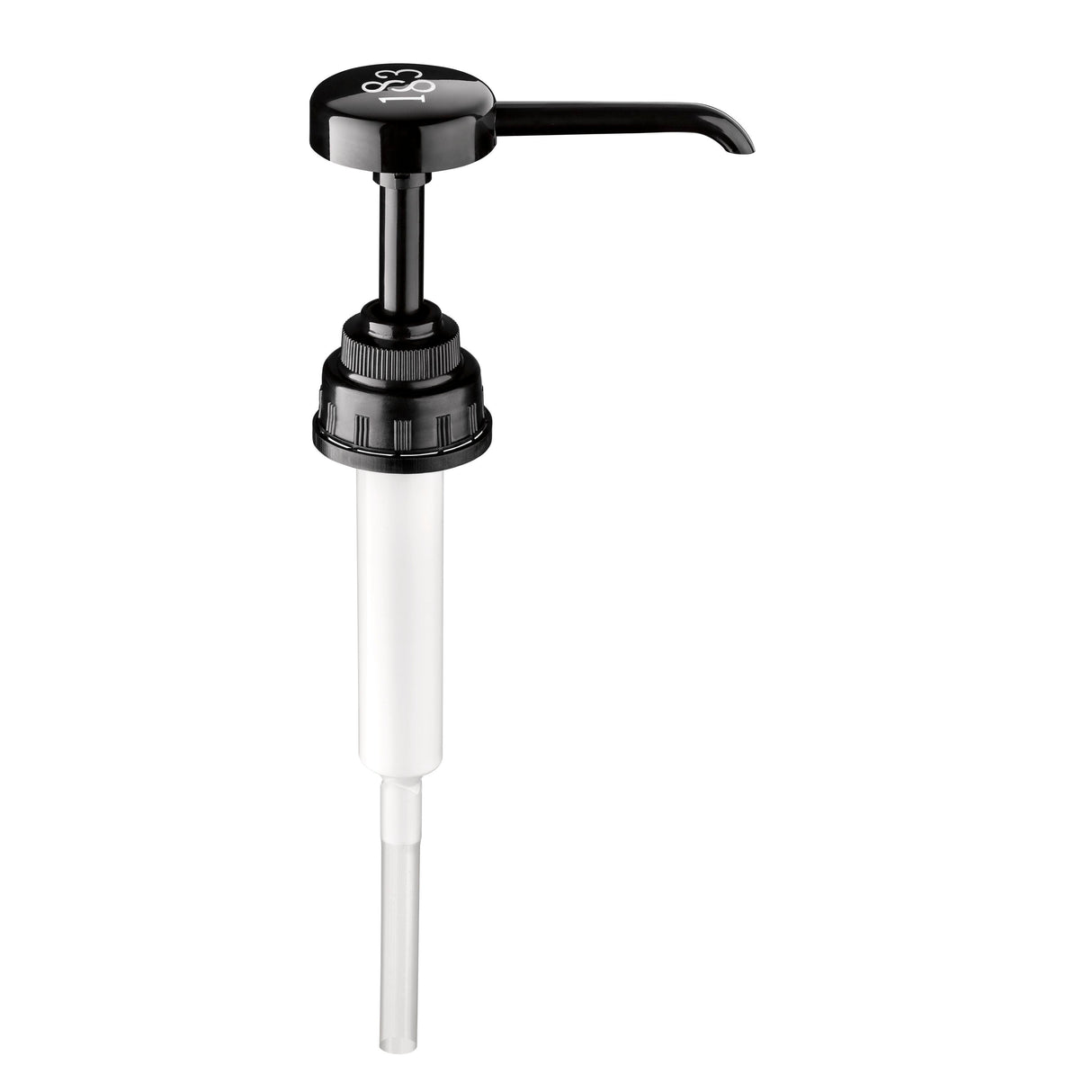 Pumps, Plastic, Black, 0.5 Ounce per Pump, for 1883 Sauce Bottles,1 - 4 COUNT