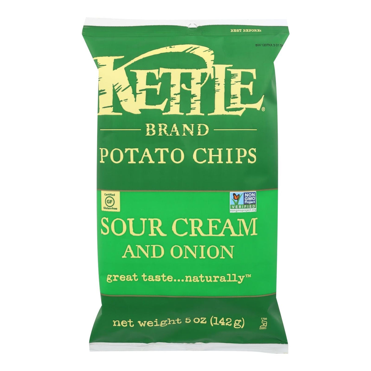 Chips, Potato, Kettle, Sour Cream & Onion,15 - 5 OUNCE