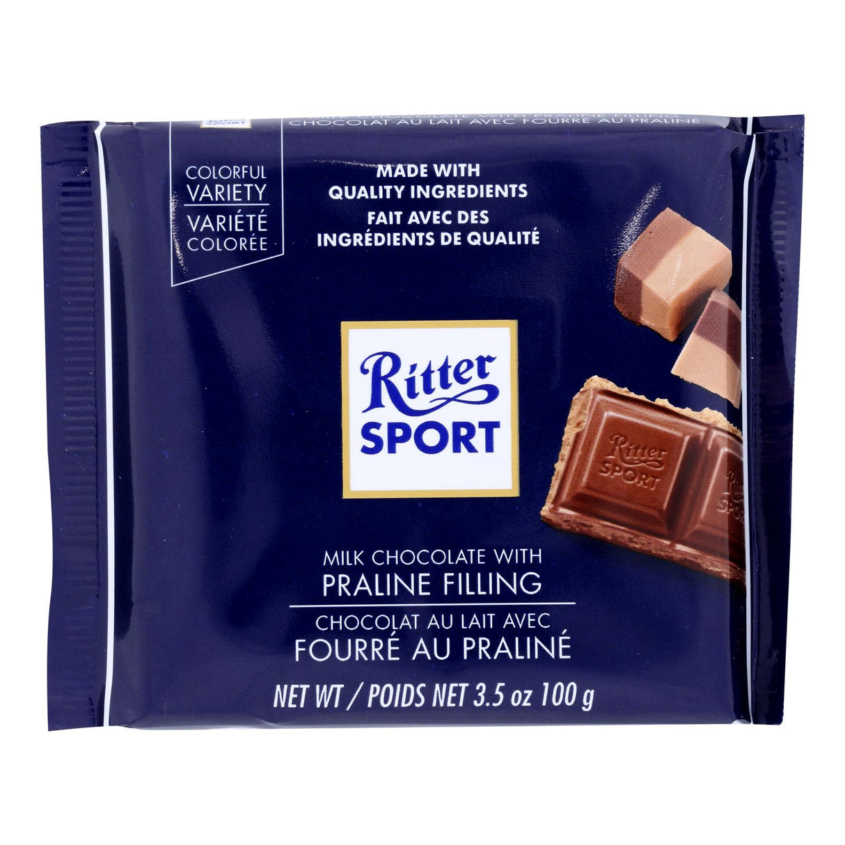 Candy Bars, Milk Chocolate, with Praline Filling,13 - 3.5 OUNCE