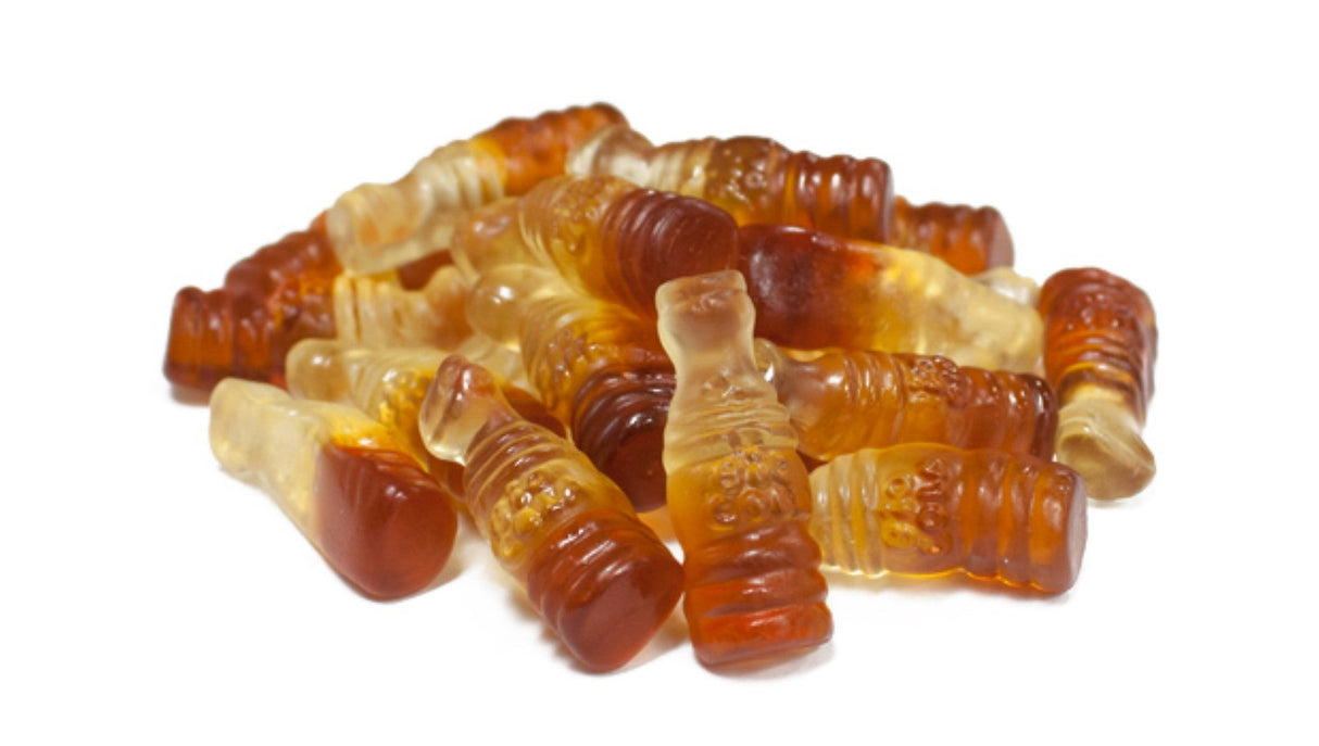 Candy, Gummy Cola Bottles, Bulk,6 - 1.1 POUND