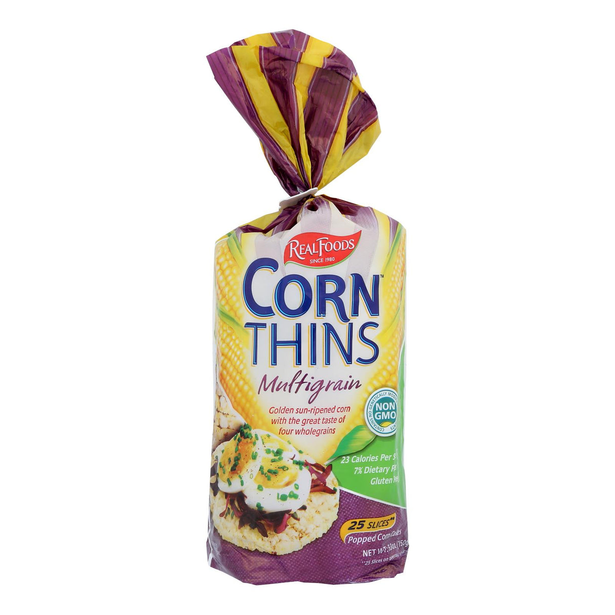 Snacks, Corn Cake, Popped, Multigrain,6 - 5.3 OUNCE