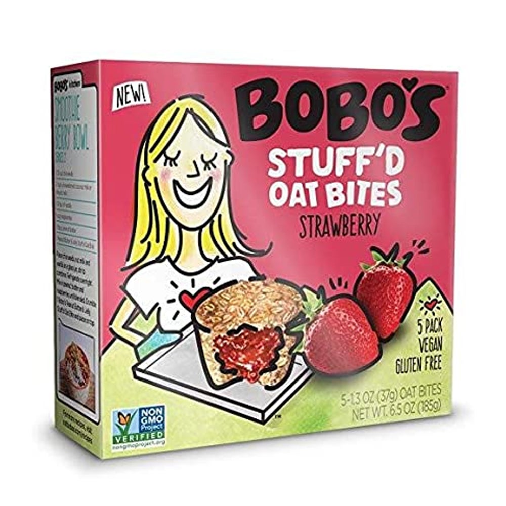Snack Bites, Oat, Strawberry-Stuffed, 1.3 Ounce,6 - 5 COUNT