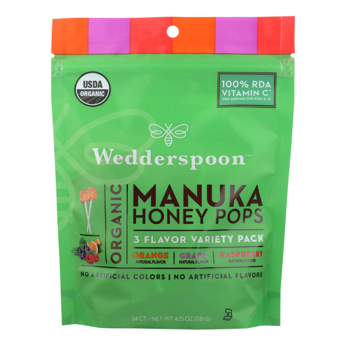 Lollipops, Manuka Honey,6 - 4.15 OUNCE