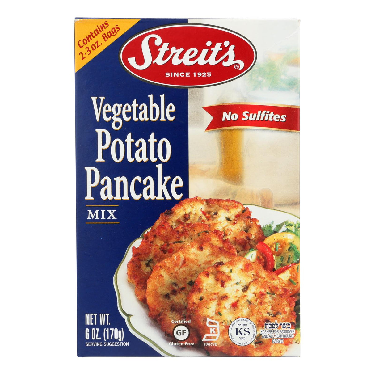 Mix, Pancake, Vegetable Potato,12 - 6 OUNCE