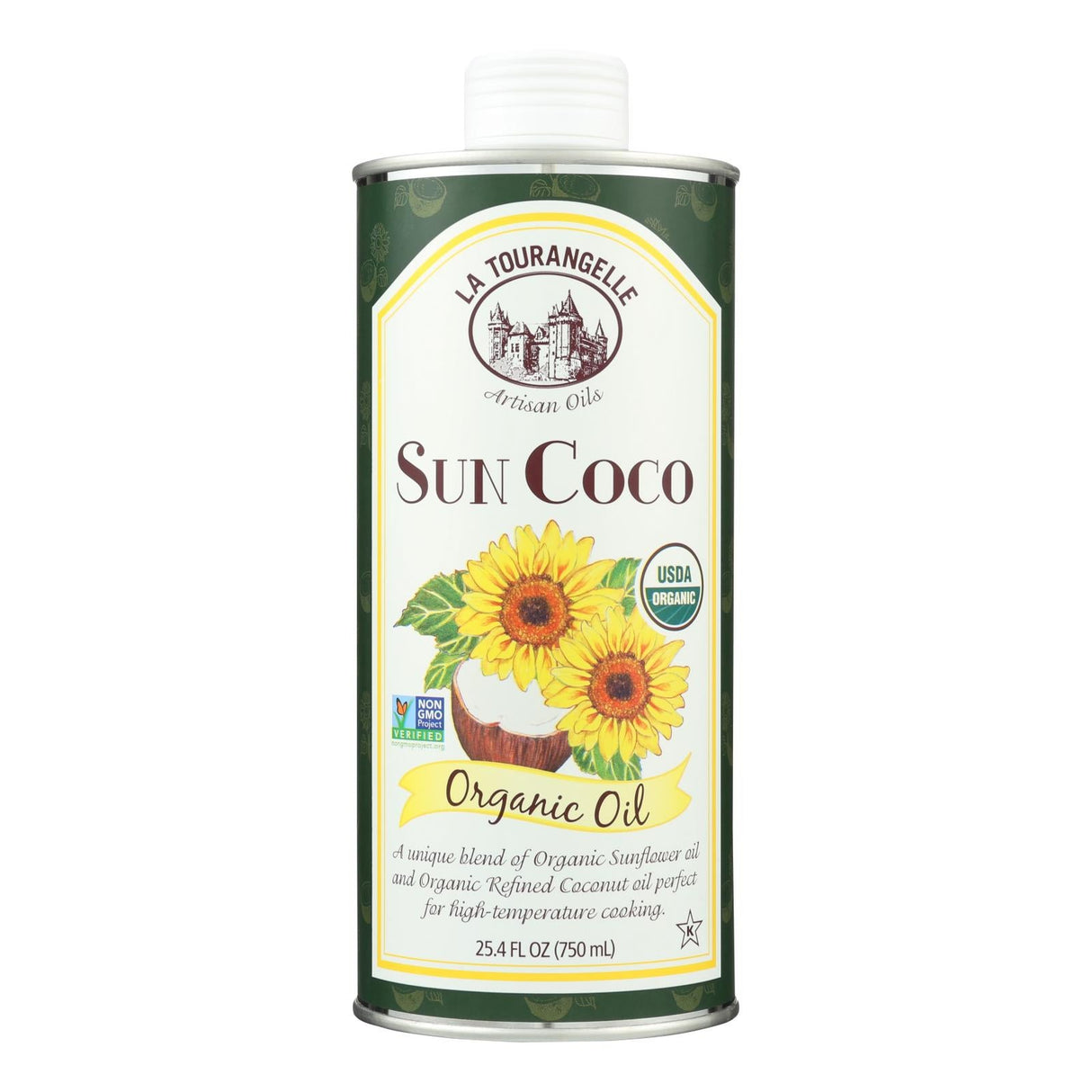 Oil, Sunflower & Coconut Blend,6 - 25.4 FLUID