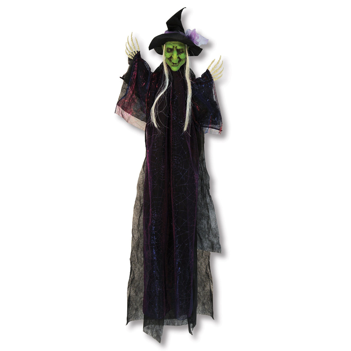 Decoration, Witch, Creepy Creature, Halloween, 51 Inch, with Moveable Arms, Indoor,1 - 1 EACH