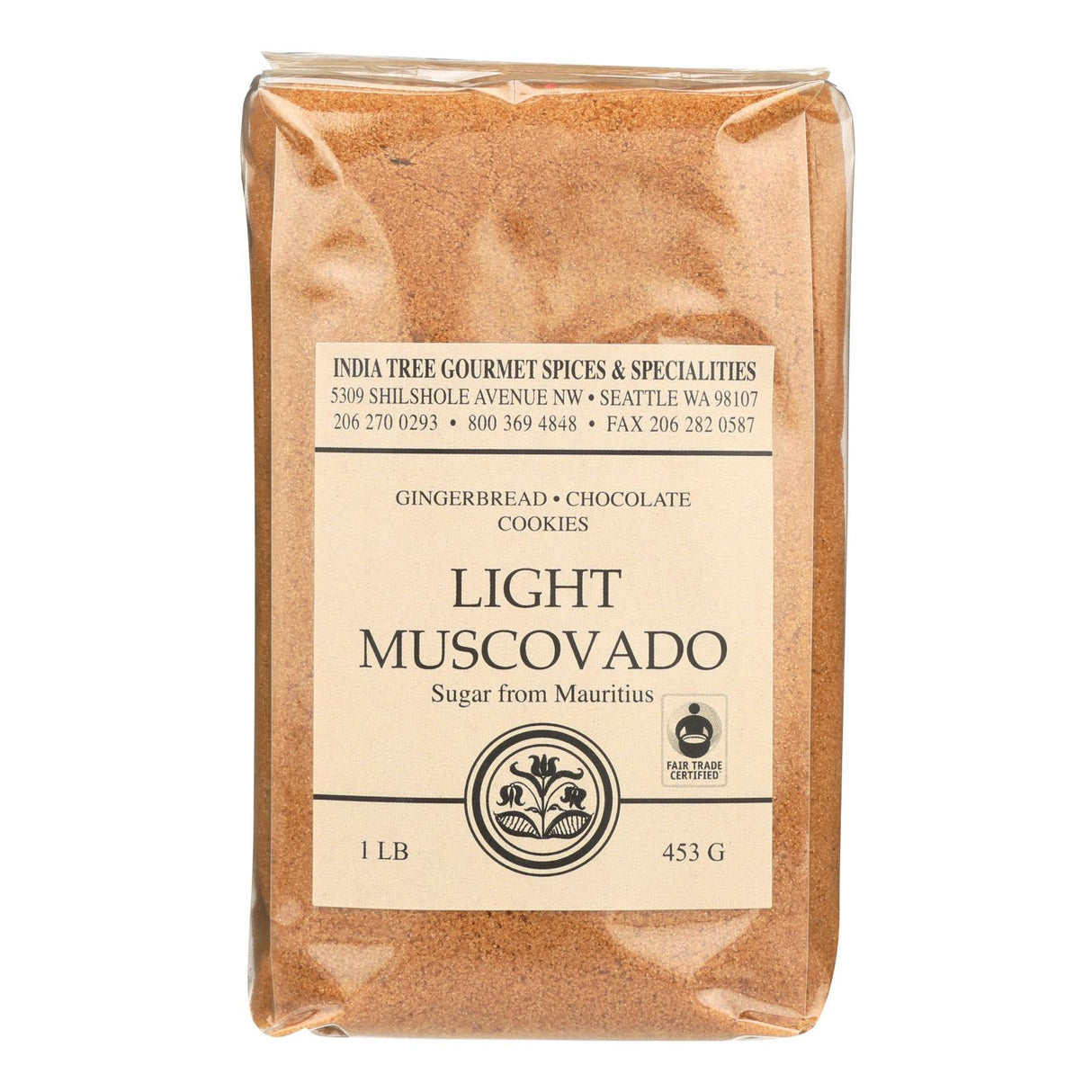 Sugar, Muscovado, Light,6 - 16 OUNCE