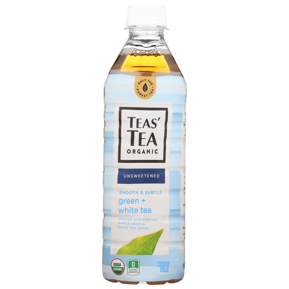 Tea, Green & White, Unsweetened, Single-Serve,12 - 16.9 FLUID