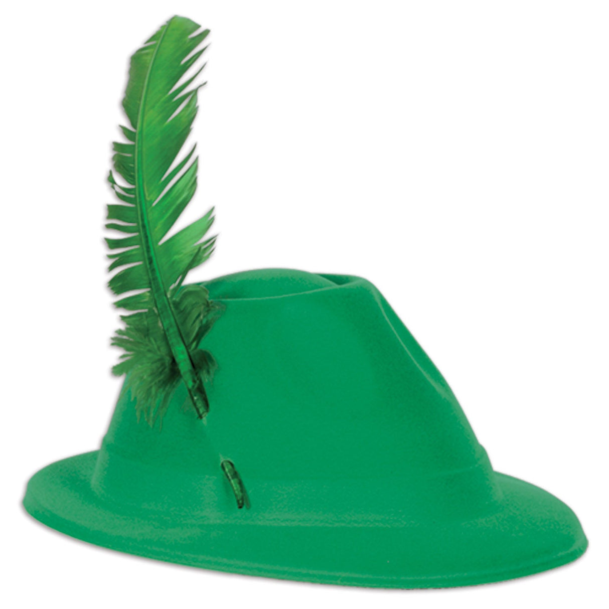 Hats, Green Alpine, Oktoberfest, One Size Fits Most, Velour,1 - 48 COUNT