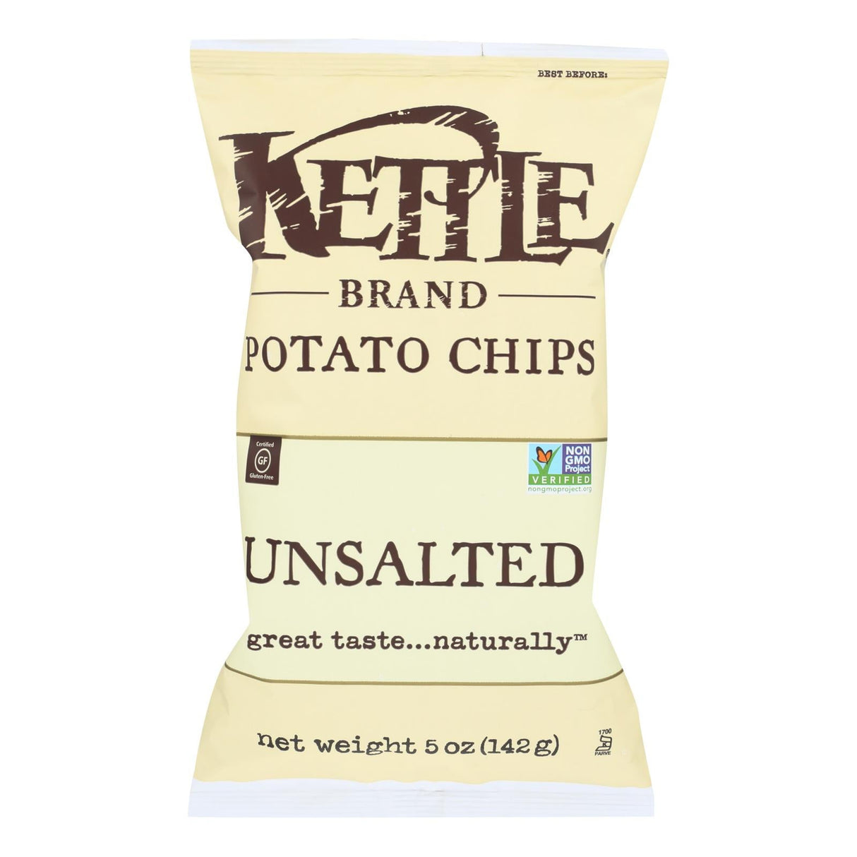 Chips, Potato, Kettle, Unsalted,15 - 5 OUNCE