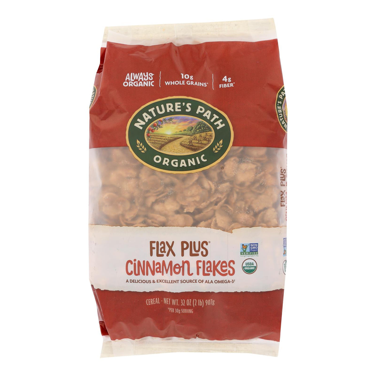 Cereal, Flakes, Cinnamon,6 - 32 OUNCE