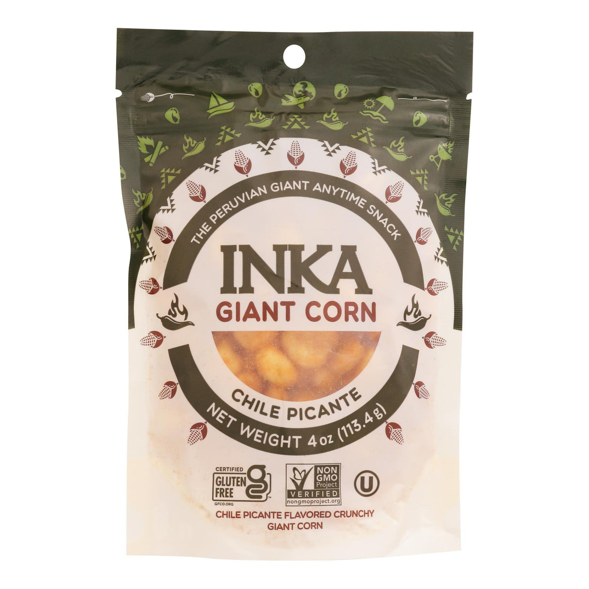 Snacks, Giant Corn, Peruvian, Chile Picante,6 - 4 OUNCE