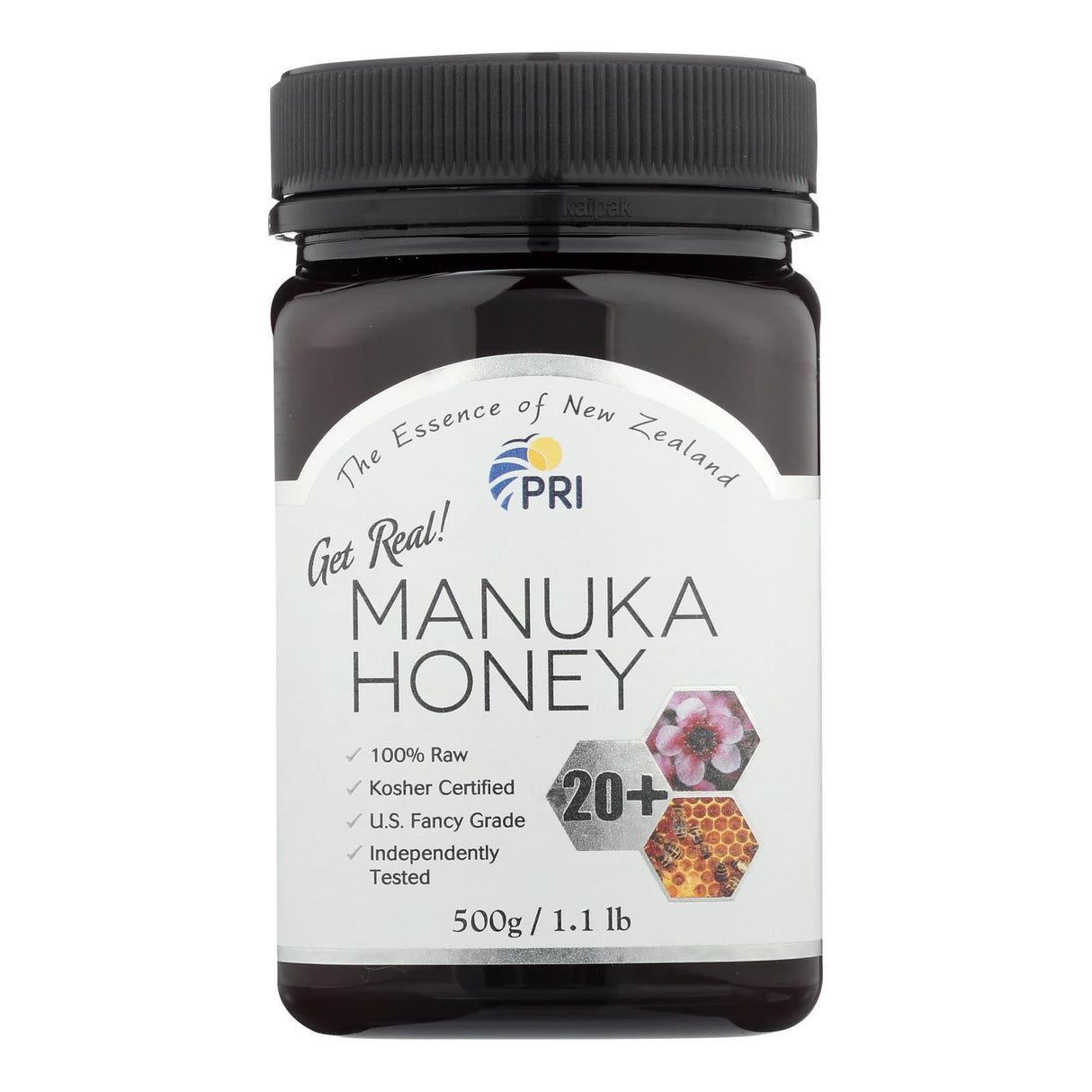 Honey, Manuka, Raw,1 - 1.1 POUND
