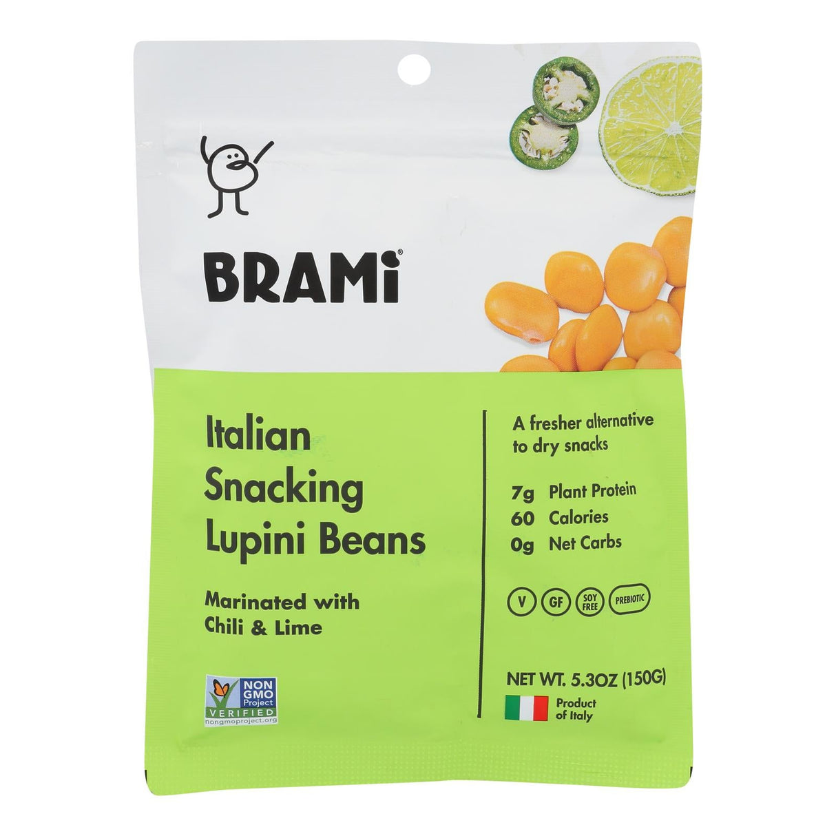 Snacks, Lupini, Chili Lime,8 - 5.3 OUNCE