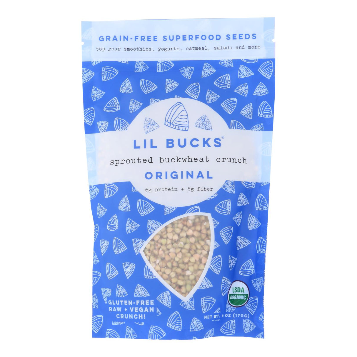 Buckwheat, Original, Sprouted,6 - 6 OUNCE