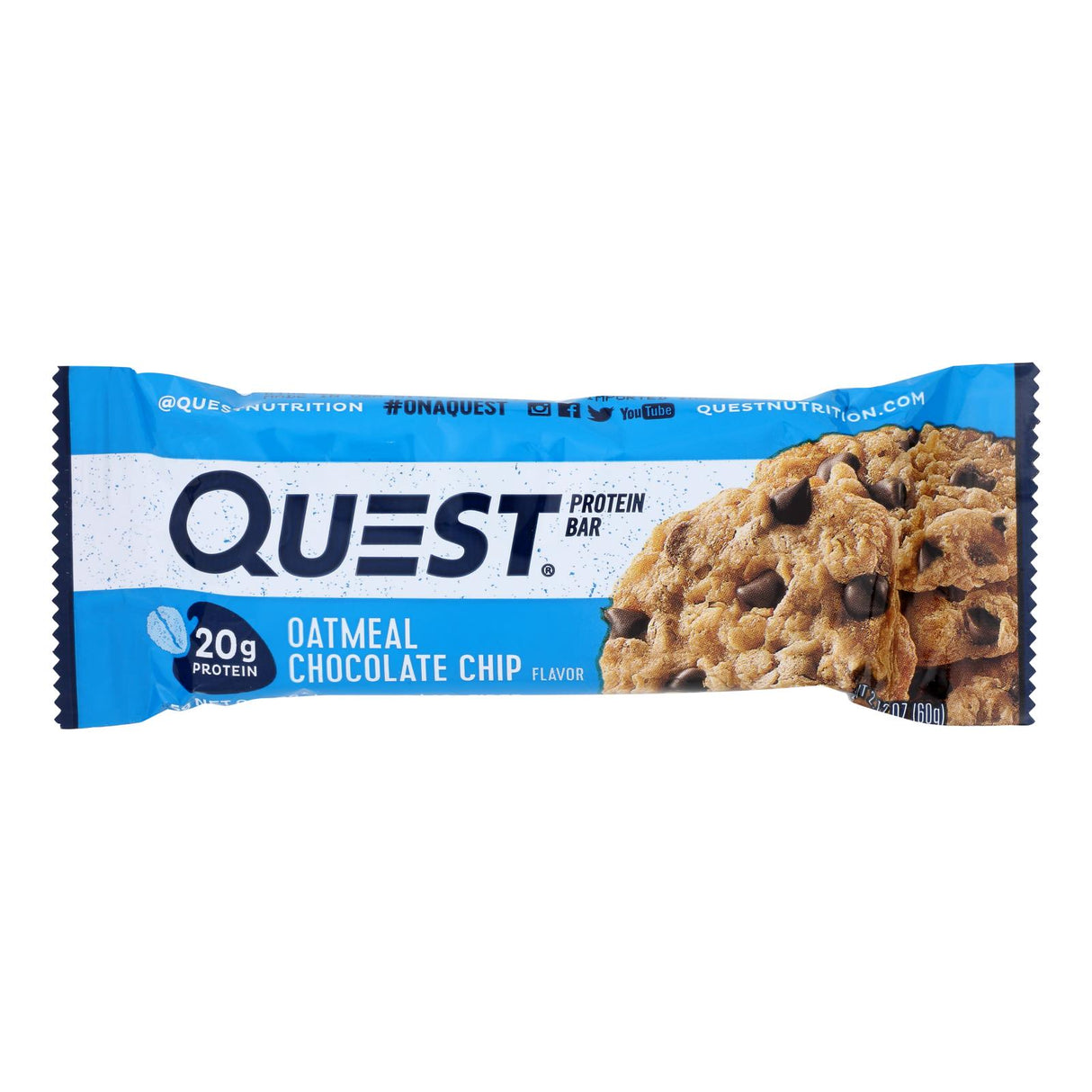 Bars, Protein, Oatmeal Chocolate Chips,12 - 2.12 OUNCE