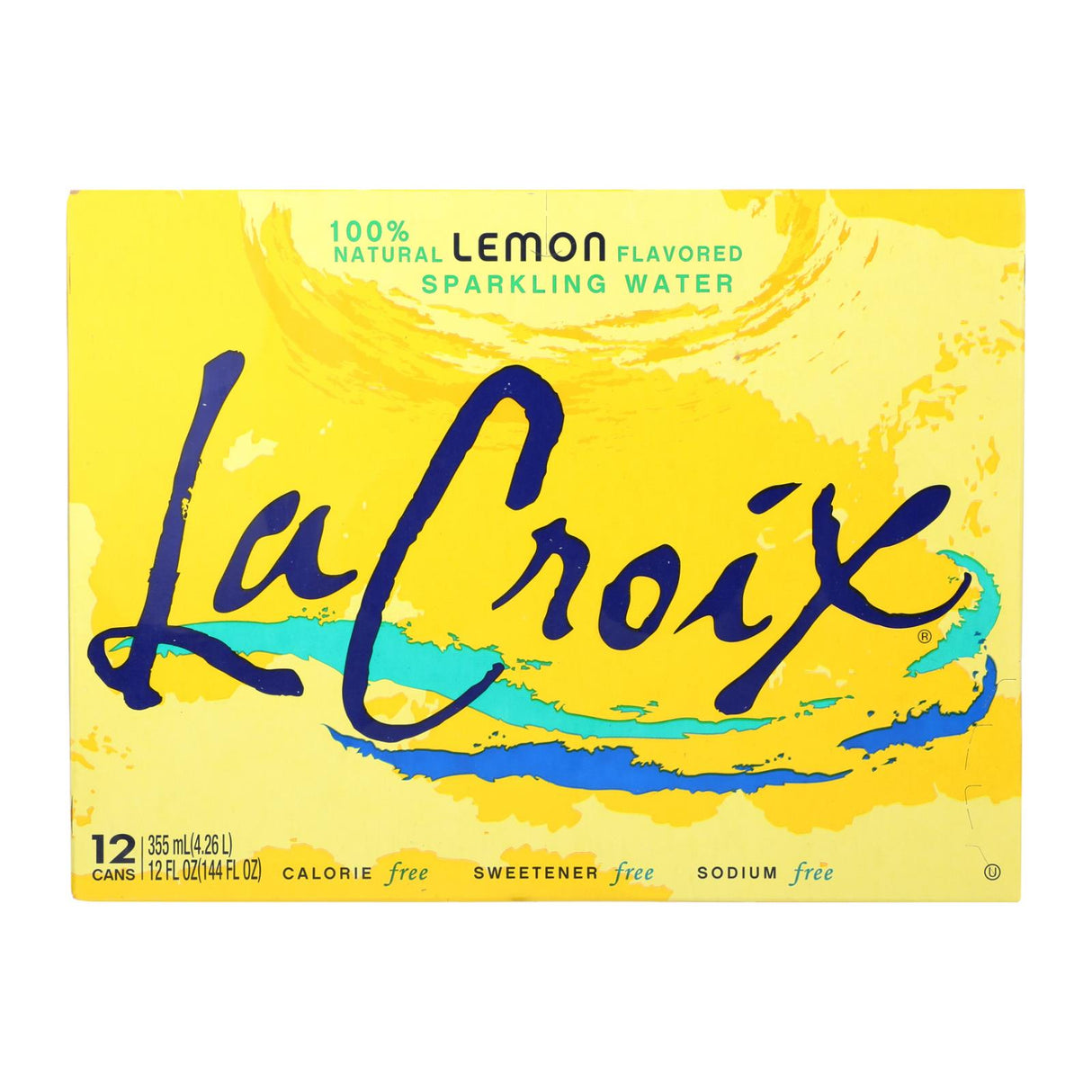 Water, Sparkling, Lemon, 12 Fluid Ounce,2 - 12 COUNT