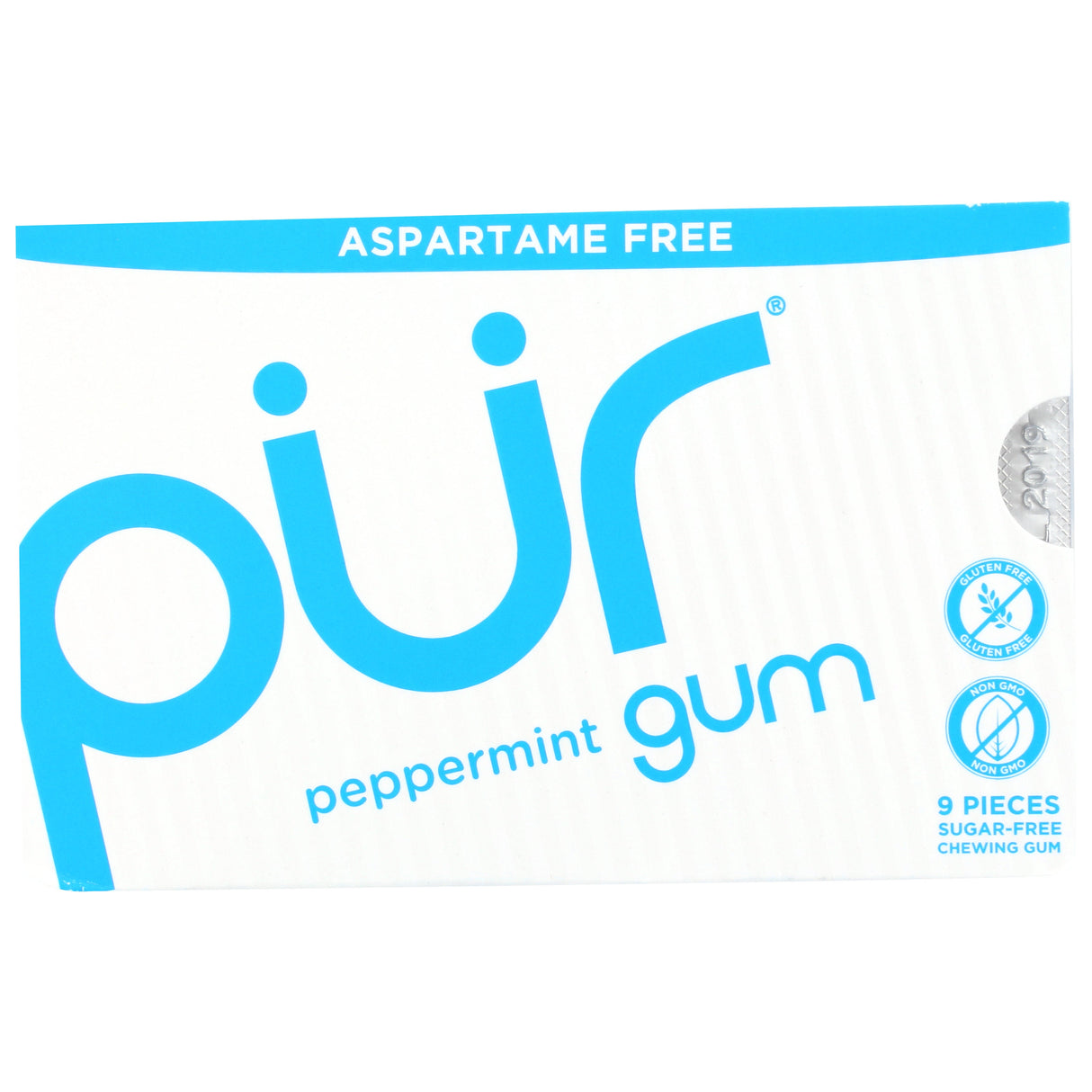 Gum, Peppermint, Sugar-Free,12 - 9 COUNT