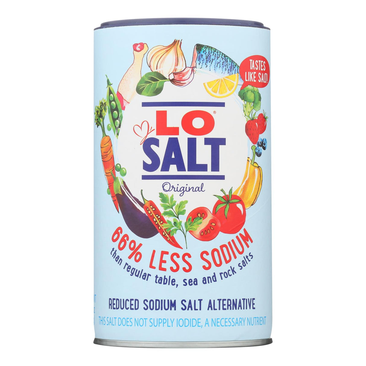 Salt, Reduced Sodium,6 - 12.35 OUNCE
