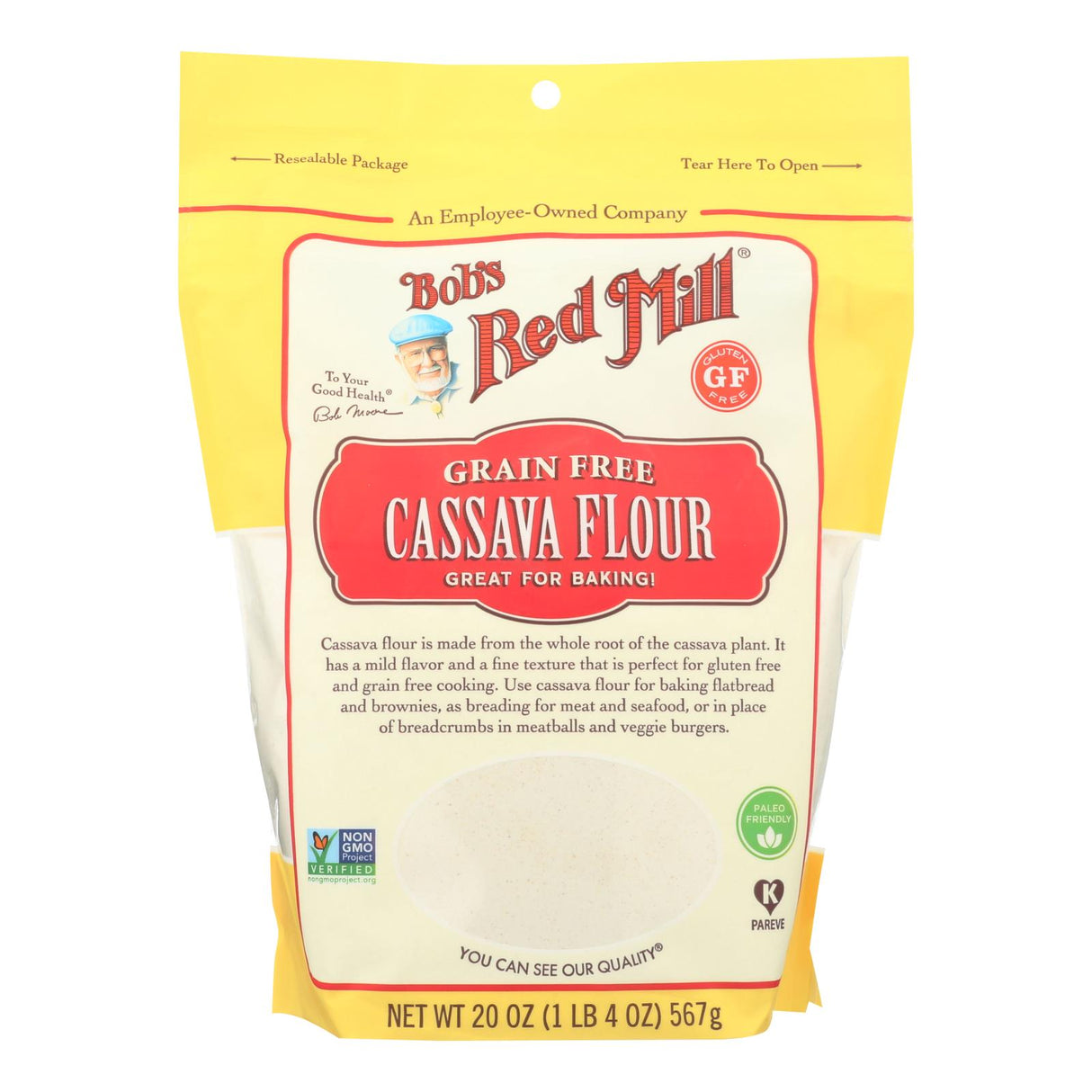 Flour, Cassava,4 - 20 OUNCE