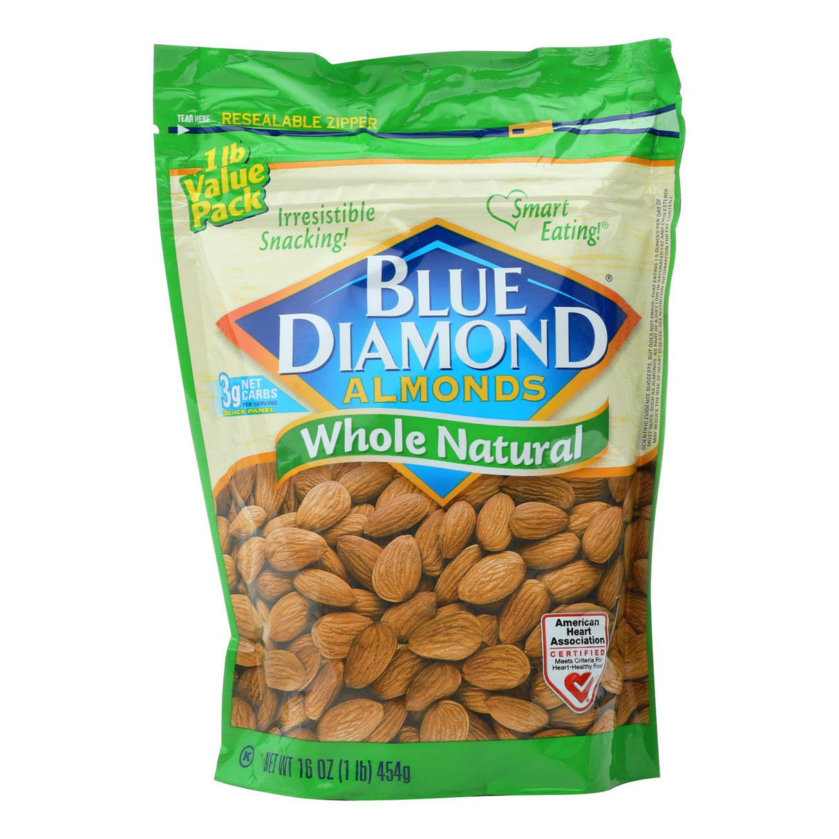 Almonds, Natural, Whole,6 - 16 OUNCE