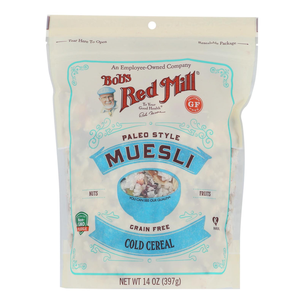 Cereal, Muesli, Paleo-Style, Fruit & Nut,4 - 14 OUNCE