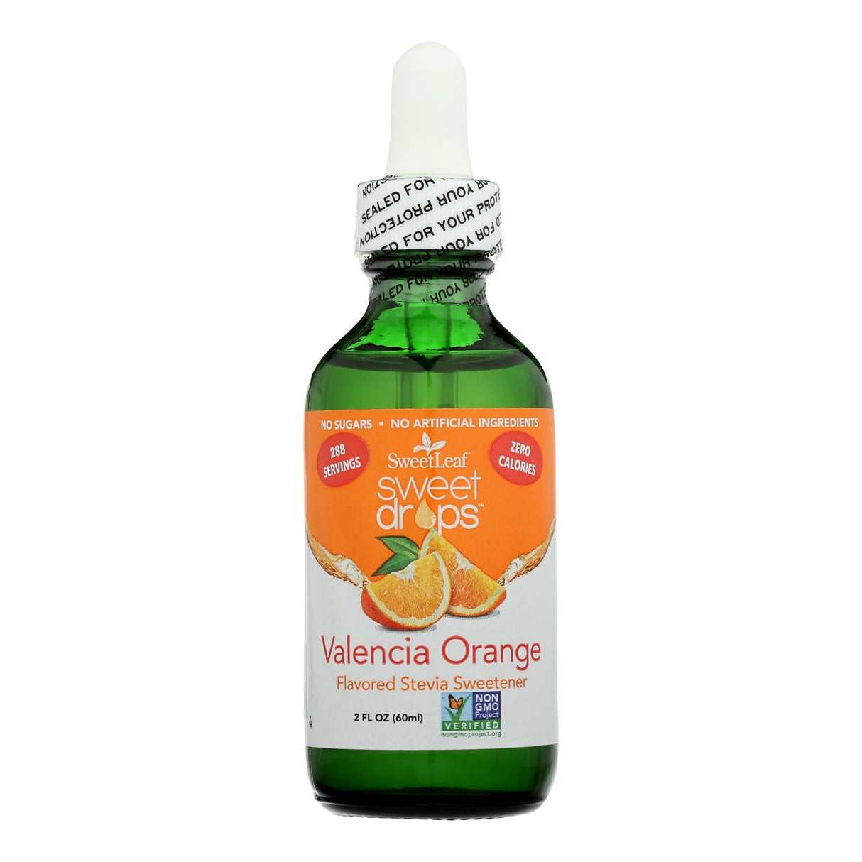 Sugar Substitute, Stevia, Valencia Orange, Liquid,1 - 2 FLUID