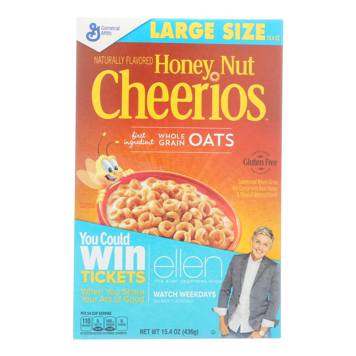 Cereal, Honey Nut, Bulk,10 - 15.4 OUNCE