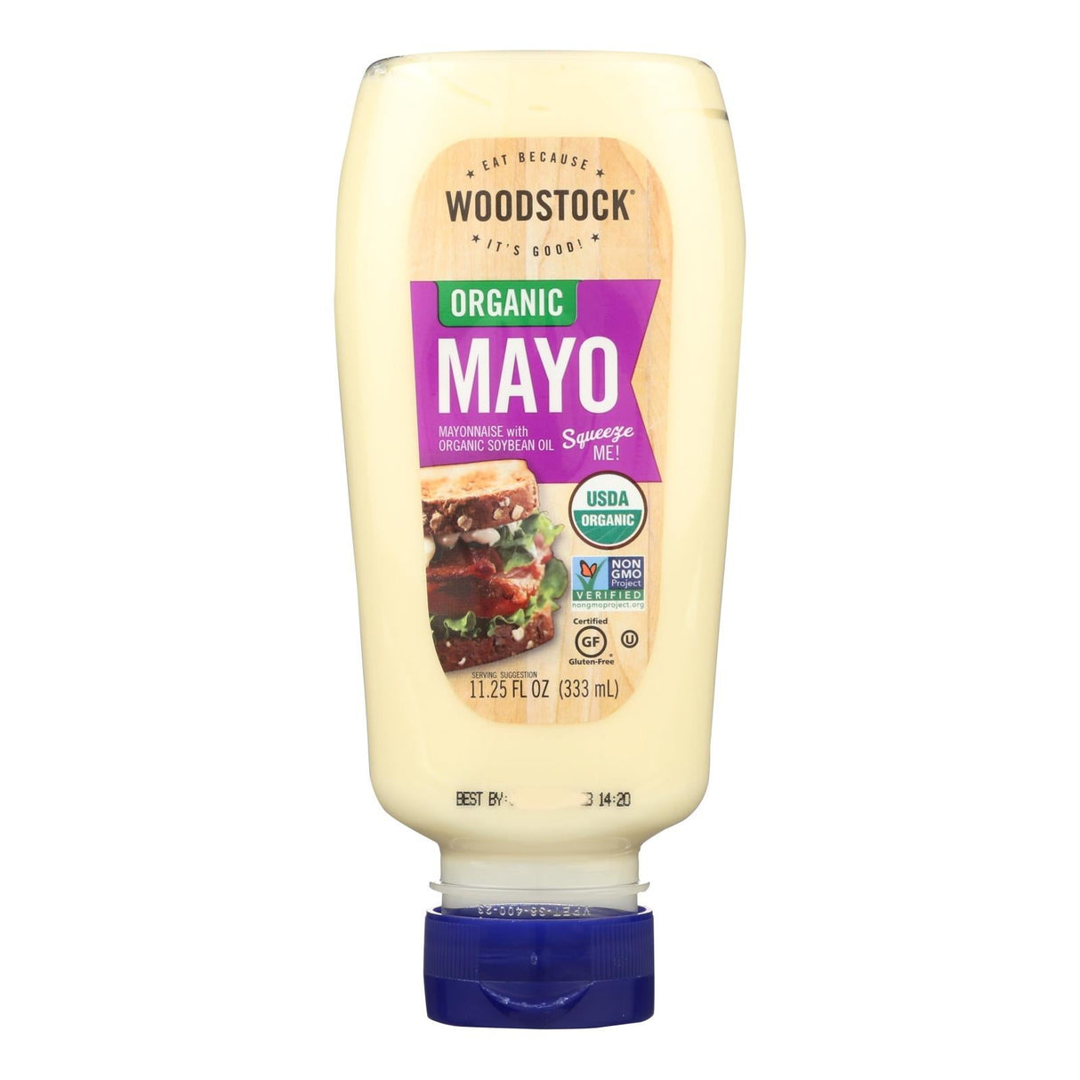 Mayonnaise, Upside Down Squeeze Bottle,12 - 11.25 OUNCE