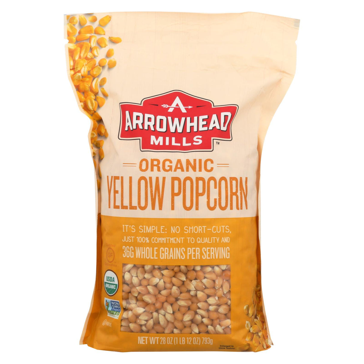 Popcorn, Yellow, Unpopped,6 - 28 OUNCE