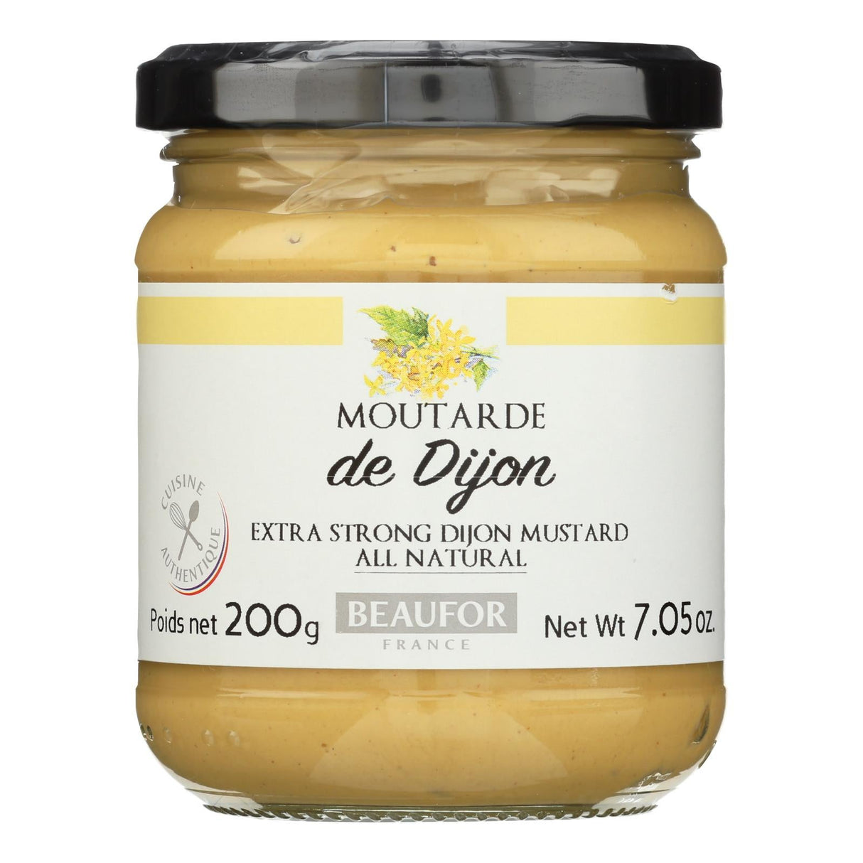 Mustard, Dijon, Extra Strong, Glass Jar,12 - 7.05 OUNCE