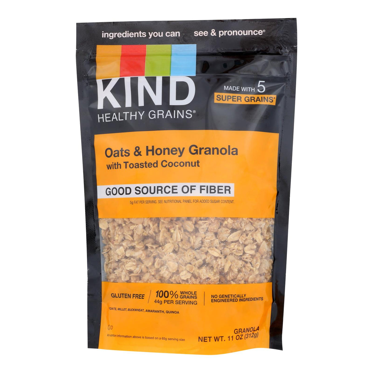 Granola, Oats & Honey, with Toasted Coconut,6 - 11 OUNCE
