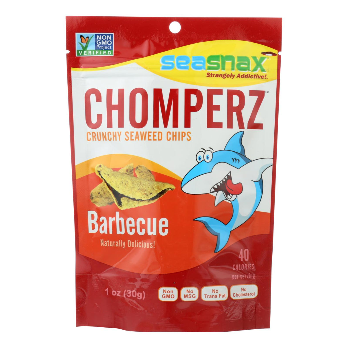 Chips, Seaweed, Crunchy, Barbecue,8 - 1 OUNCE
