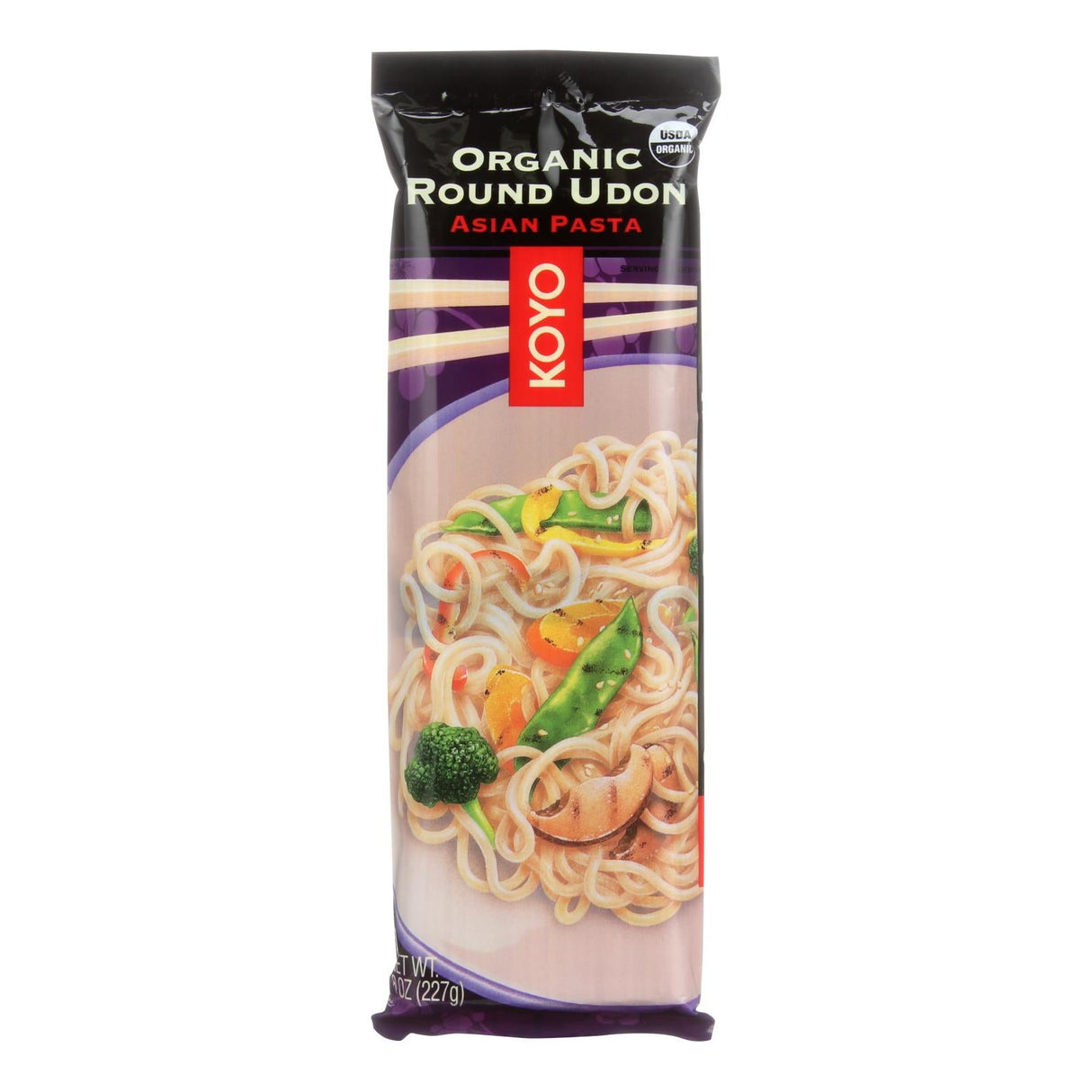 Noodles, Udon, Round,12 - 8 OUNCE