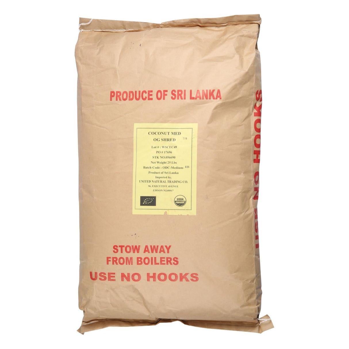 Coconut Flakes, Medium Shredded,1 - 25 POUND