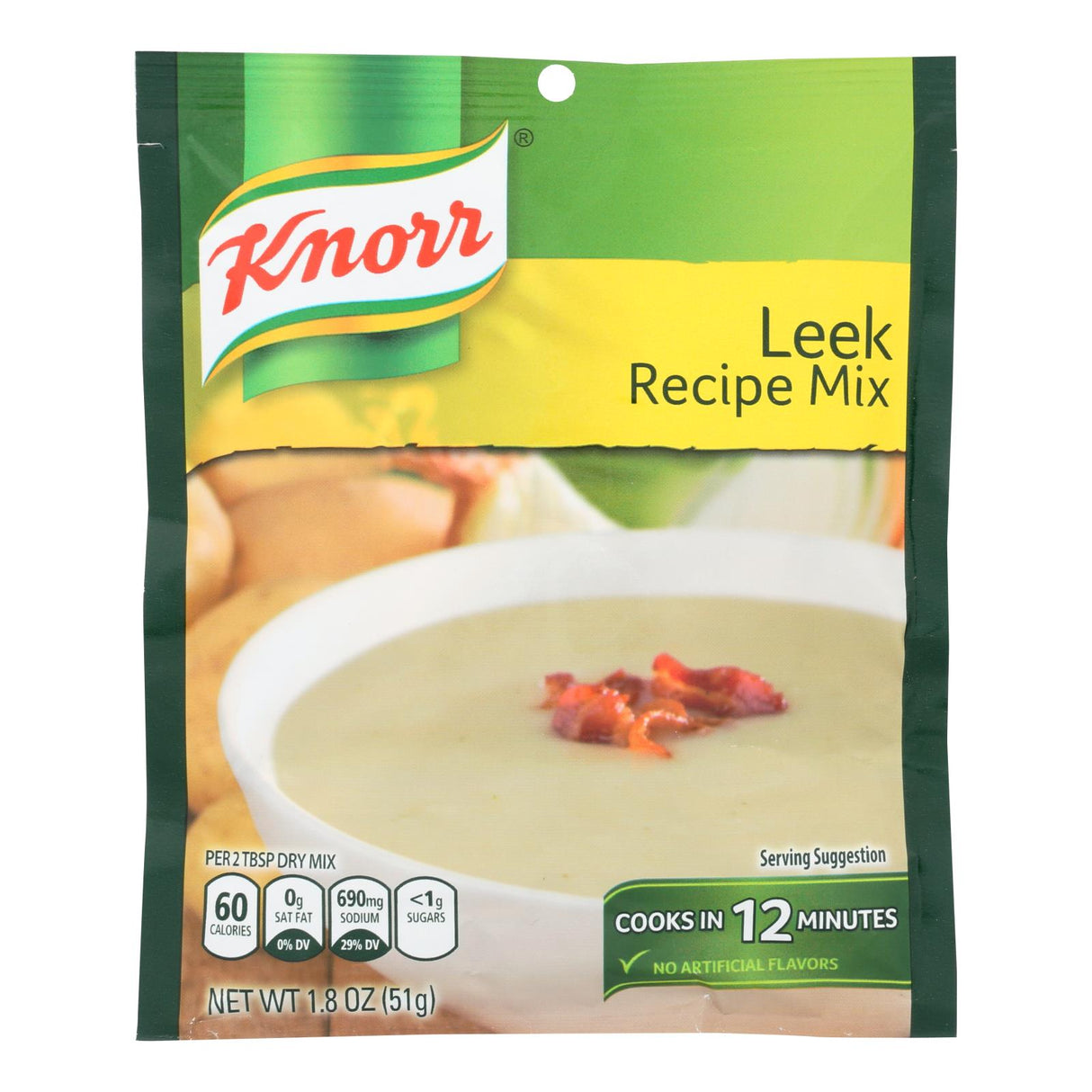 Recipe Mix, Leek,12 - 1.8 OUNCE