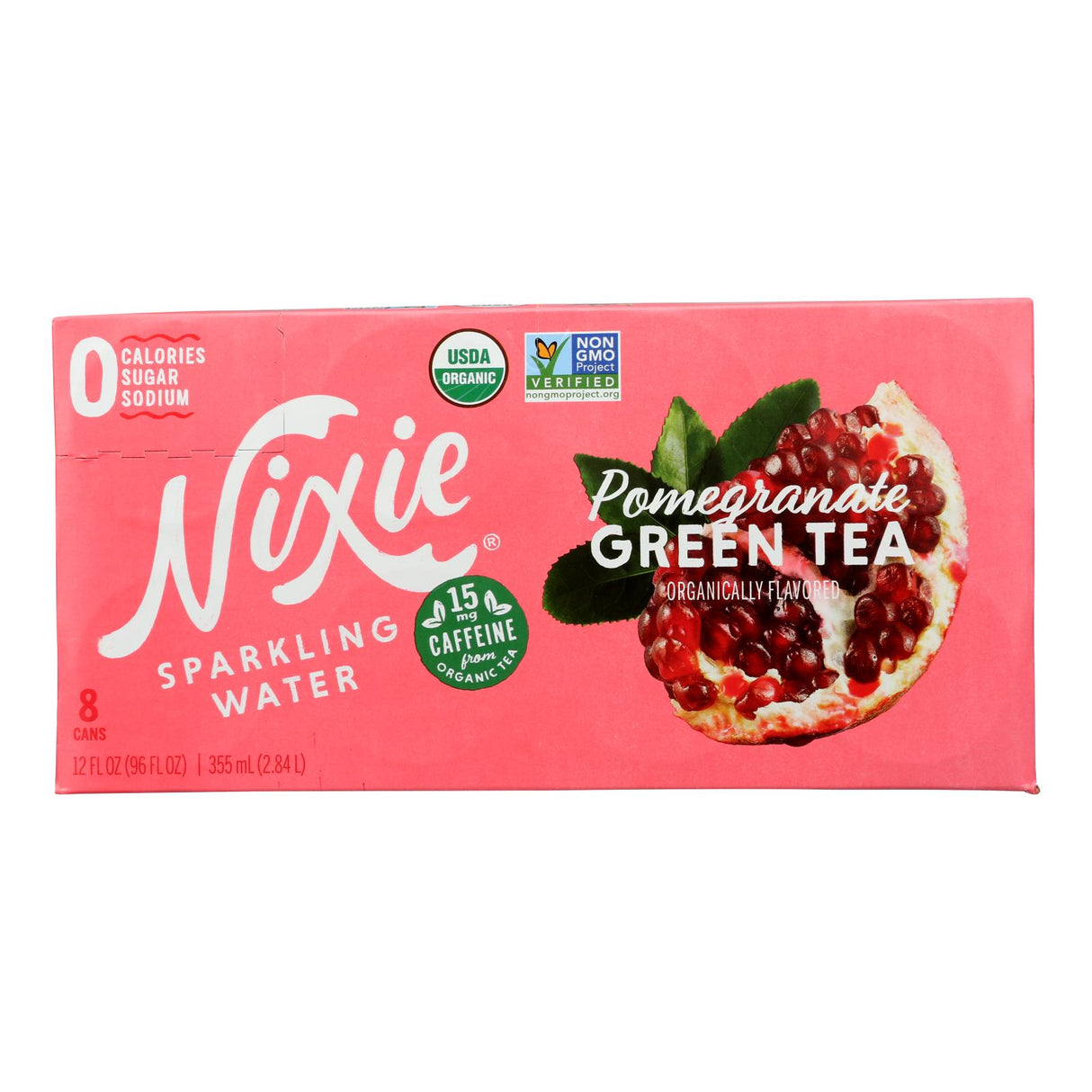 Water, Sparkling, Pomegranate, No Calorie, Can, 12 Fluid Ounce,3 - 8 COUNT