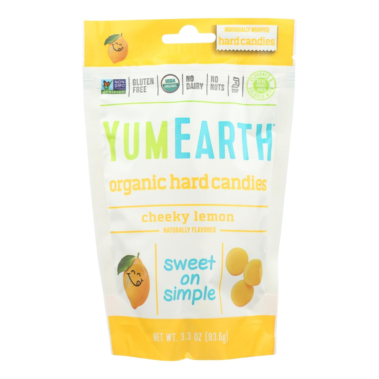 Hard Candy, Lemon, Individually-Wrapped,6 - 3.3 OUNCE