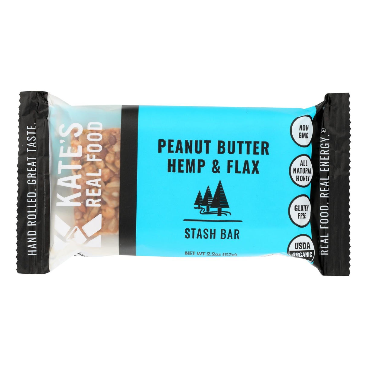 Bars, Peanut Butter/Hemp/Flax,12 - 2.2 OUNCE